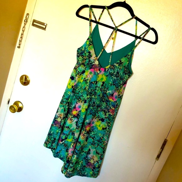Watercolor floral dress - Picture 2 of 4